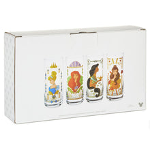 Load image into Gallery viewer, Disney Princess Drinking Glasses, Set of 4
