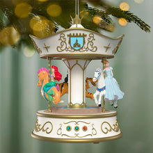 Load image into Gallery viewer, Disney Princess Dreams Go Round Musical Ornament With Light and Motion - Hallmark Timmins
