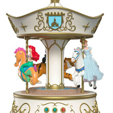 Load image into Gallery viewer, Disney Princess Dreams Go Round Musical Ornament With Light and Motion - Hallmark Timmins
