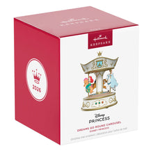 Load image into Gallery viewer, Disney Princess Dreams Go Round Musical Ornament With Light and Motion - Hallmark Timmins

