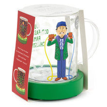 Load image into Gallery viewer, National Lampoon's Christmas Vacation™ Clark Griswold Glass Mug With Light and Sound Base, 13 oz.
