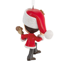 Load image into Gallery viewer, National Lampoon&#39;s Christmas Vacation™ Clark Griswold With Squirrel Stylized Hallmark Ornament
