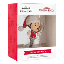 Load image into Gallery viewer, National Lampoon&#39;s Christmas Vacation™ Clark Griswold With Squirrel Stylized Hallmark Ornament
