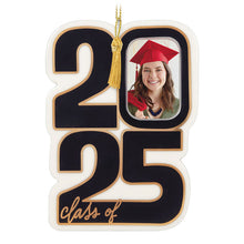 Load image into Gallery viewer, Class of 2025 Photo Frame Porcelain Ornament
