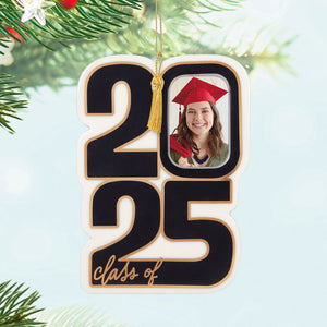 Class of 2025 Photo Frame Porcelain Ornament