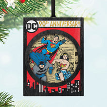 Load image into Gallery viewer, DC Comics™ 90th Anniversary DC Through the Ages Papercraft Ornament
