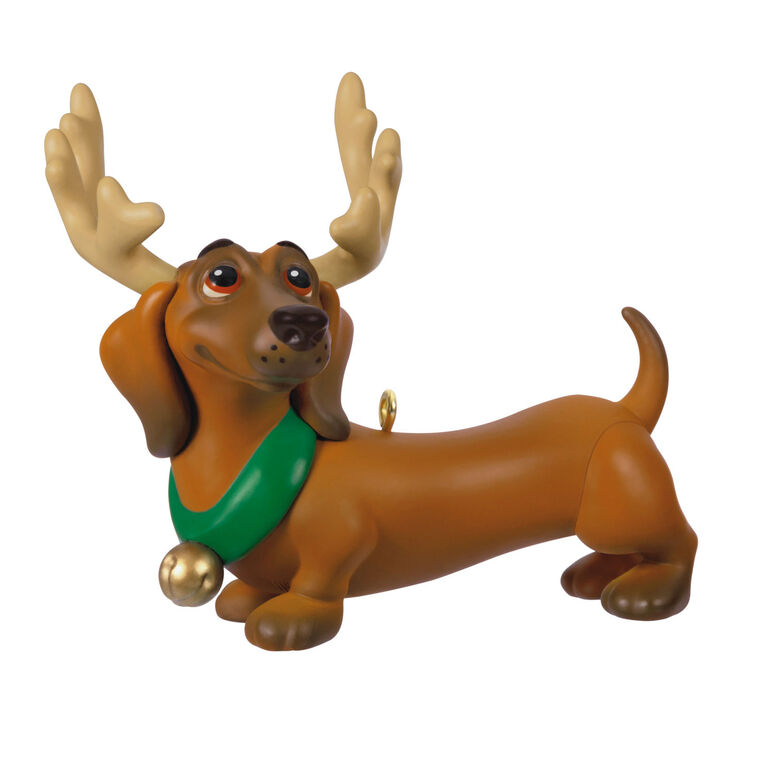 Reindoggie Ornament