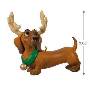 Reindoggie Ornament