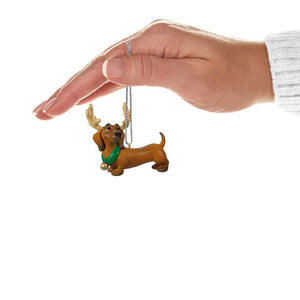 Reindoggie Ornament