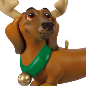 Reindoggie Ornament