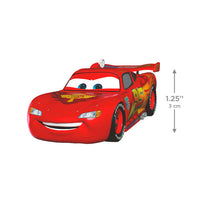 Load image into Gallery viewer, Disney/Pixar Cars 2 15th Anniversary Lightning McQueen Metal Ornament - Hallmark Timmins
