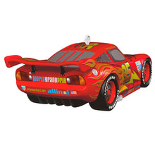 Load image into Gallery viewer, Disney/Pixar Cars 2 15th Anniversary Lightning McQueen Metal Ornament - Hallmark Timmins
