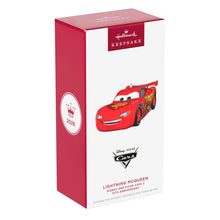 Load image into Gallery viewer, Disney/Pixar Cars 2 15th Anniversary Lightning McQueen Metal Ornament - Hallmark Timmins
