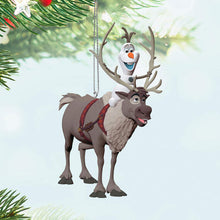 Load image into Gallery viewer, Disney Frozen Olaf and Sven Ornament
