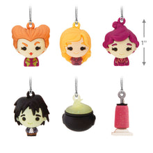 Load image into Gallery viewer, Mini Disney Hocus Pocus Shatterproof Hallmark Ornaments, Set of 6
