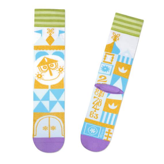 Disney It's a Small World Novelty Crew Socks