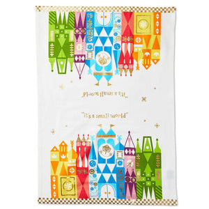 Disney It's a Small World Tea Towel, 18x26