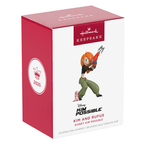 Disney Kim Possible and Rufus Ornament