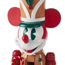 Load image into Gallery viewer, Disney Mickey Mouse Gingerbread Nutcracker Figurine, 13.5&quot;
