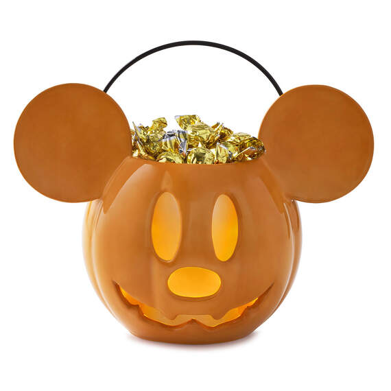 Mickey Mouse popular Pumpkin candy bowl