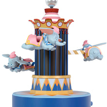 Load image into Gallery viewer, Disney Parks Memories 70 Years of Disneyland Dumbo the Flying Elephant Musical Ornament With Light and Motion - Hallmark Timmins

