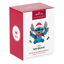 Load image into Gallery viewer, Disney Lilo &amp; Stitch Shines Bright Ornament
