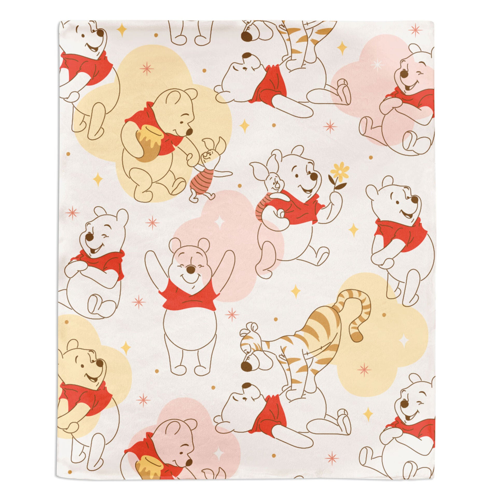 Winnie the pooh soft blanket sale