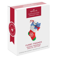 Load image into Gallery viewer, Making Memories Furry Friends 2024 Special Edition Ornament
