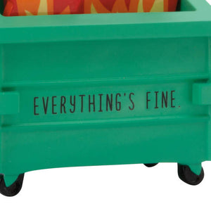 Dumpster Fire Hallmark Ornament