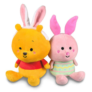 Better Together Disney Winnie the Pooh and Piglet Easter Magnetic Plush Pair, 5.5"