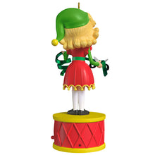 Load image into Gallery viewer, Elf Collection Jovie Ornament With Light and Sound
