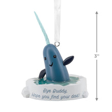 Load image into Gallery viewer, Elf Narwhal Hallmark Ornament
