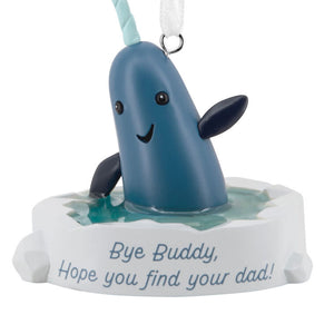 Elf Narwhal Hallmark Ornament