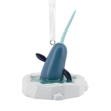 Load image into Gallery viewer, Elf Narwhal Hallmark Ornament
