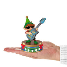 Load image into Gallery viewer, North Pole Tree Trimmers Band Collection Gil On Guitar Musical Ornament With Light
