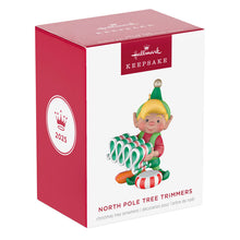 Load image into Gallery viewer, North Pole Tree Trimmers Ornament

