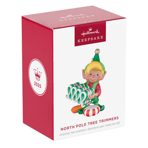 North Pole Tree Trimmers Ornament