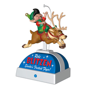 Merry Mechanical Ride Musical Ornament With Motion