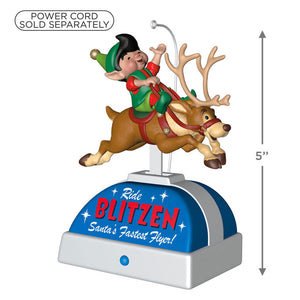 Merry Mechanical Ride Musical Ornament With Motion