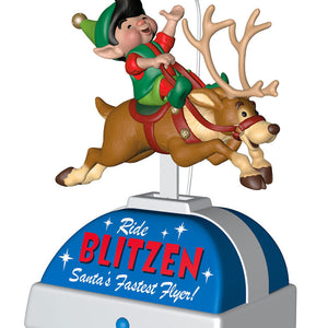 Merry Mechanical Ride Musical Ornament With Motion