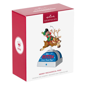 Merry Mechanical Ride Musical Ornament With Motion