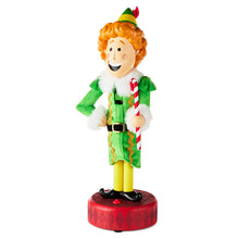 Load image into Gallery viewer, Elf Buddy the Elf™ Nutcracker Figurine With Sound, 13"
