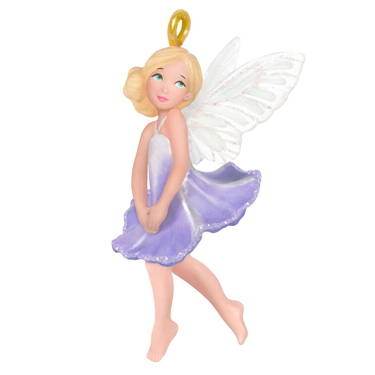 Mini Morning Glory Fairy Ornament, 1
