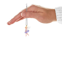 Load image into Gallery viewer, Mini Morning Glory Fairy Ornament, 1&quot;

