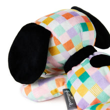 Load image into Gallery viewer, Peanuts® Pastel Patchwork Floppy Snoopy Plush, 11" L
