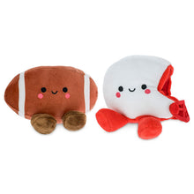 Load image into Gallery viewer, Better Together Football and Helmet Magnetic Plush Pair, 5" H
