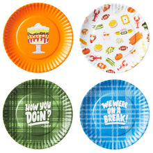 Load image into Gallery viewer, Friends Assorted Appetizer Plates, Set of 4
