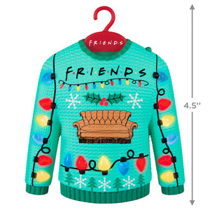 Friends Could We Be Any More Festive? Musical Ornament With Light