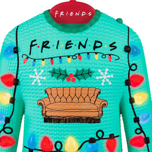 Friends Could We Be Any More Festive? Musical Ornament With Light