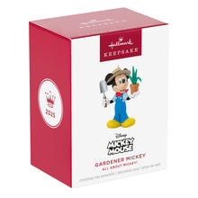 Load image into Gallery viewer, Disney All About Mickey! Gardener Mickey Ornament
